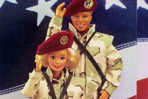 Marine corps barbie and ken sale